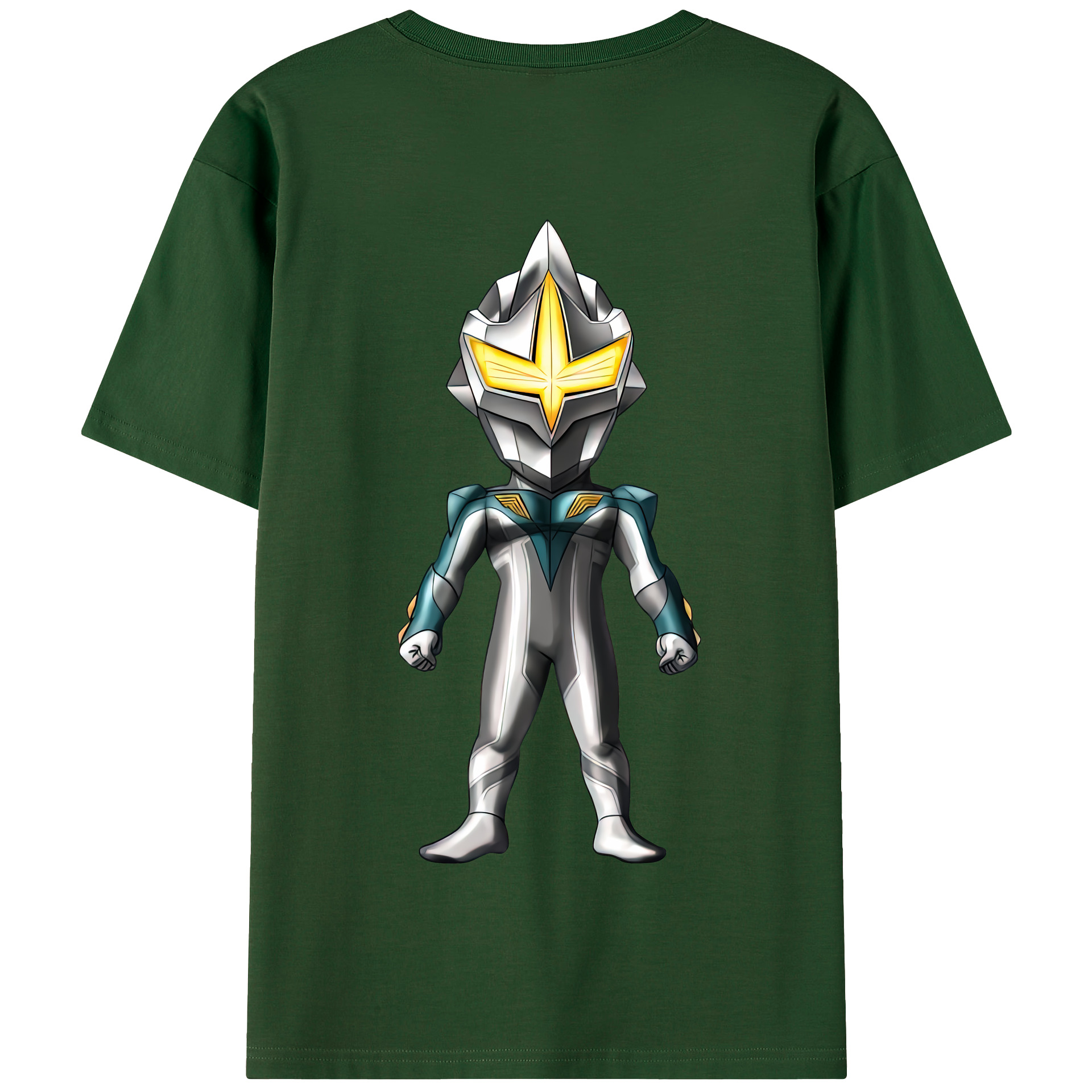 （画像用） ウルトラマン Ultraman 綿100％半袖Tシャツ（背面プリント）